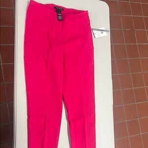 Zac & Rachel Bright Pink Trousers slim ankle